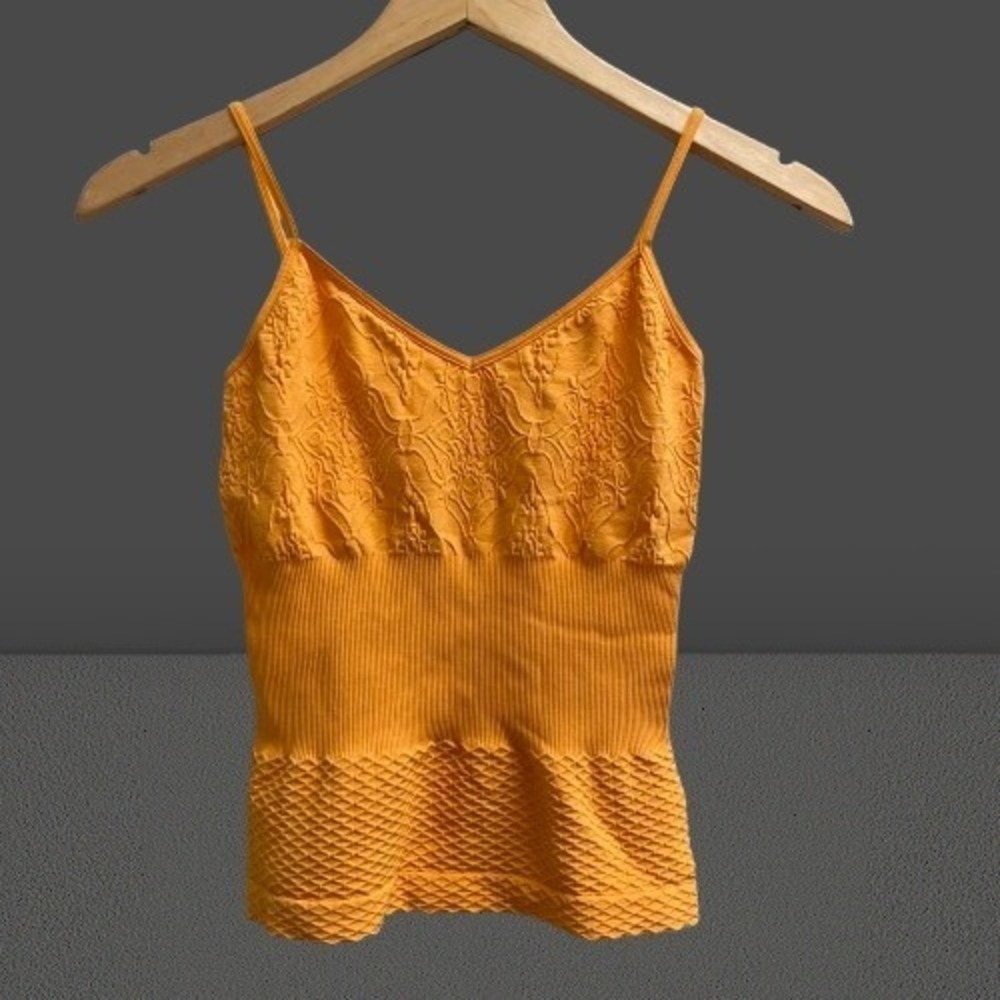 NEW Free People Movement Cami‎ Brami Orange XS/S